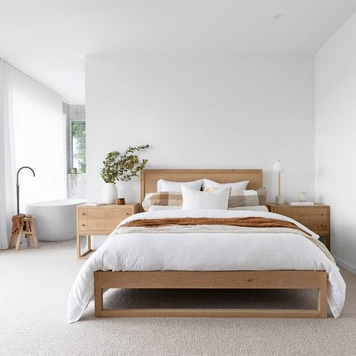 Coogee Bed- American Oak