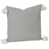 Soho Tassel Cushion- Sage