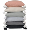 Soho Tassel Cushion- Sage