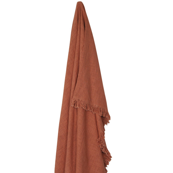 Harmony Throw- Terracotta – Sea Tribe