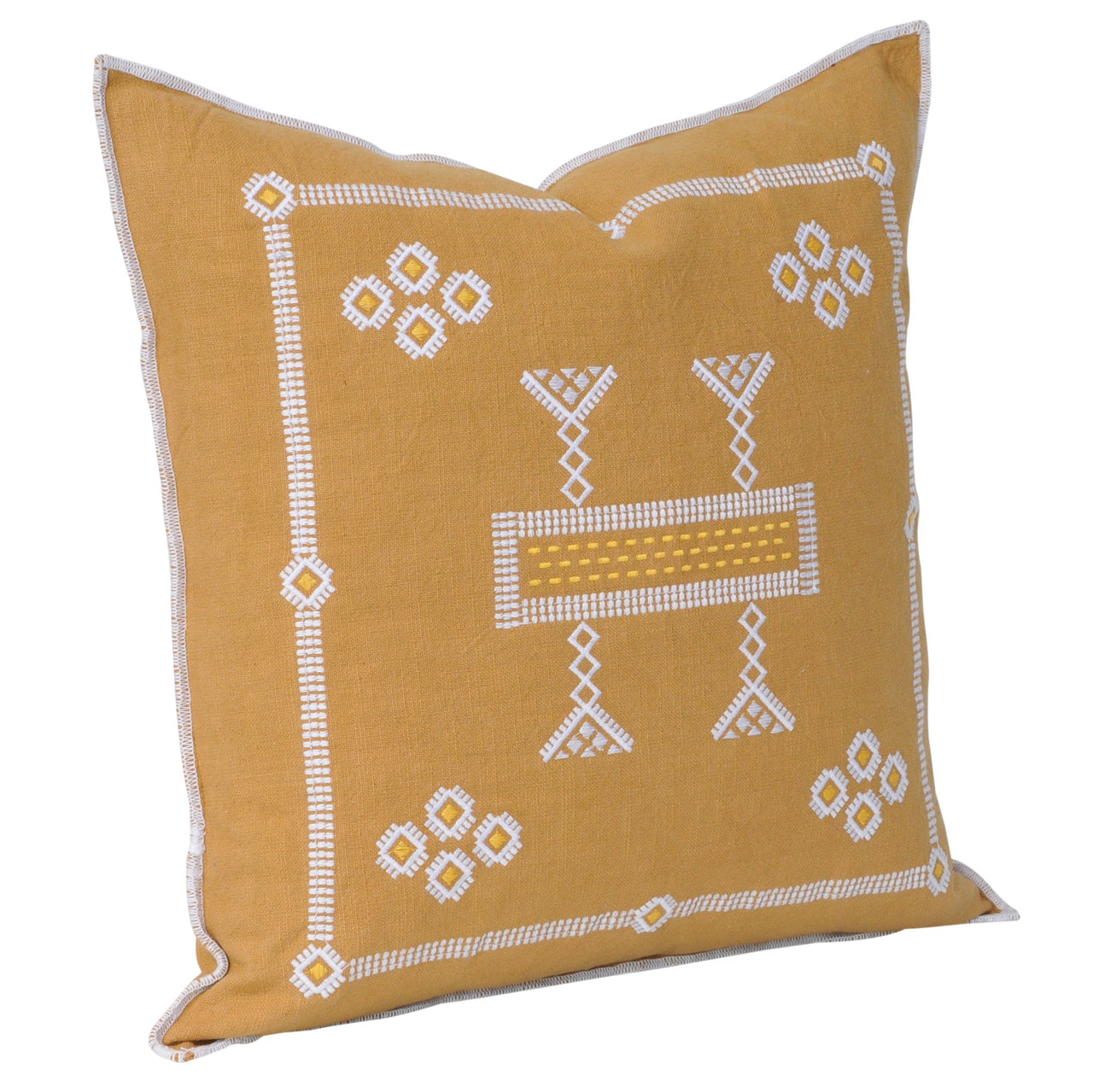 Phoenix Cushion- Mustard
