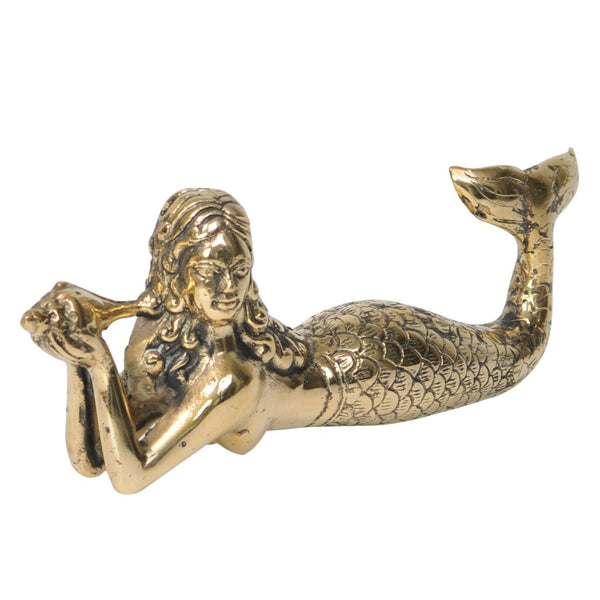 Gold Brass Coralia Dancing Mermaid Statue – SUN REPUBLIC