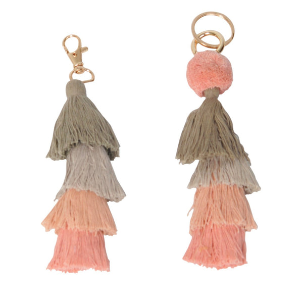 tassel-pompom-keyring-cotton-seatribe-australia