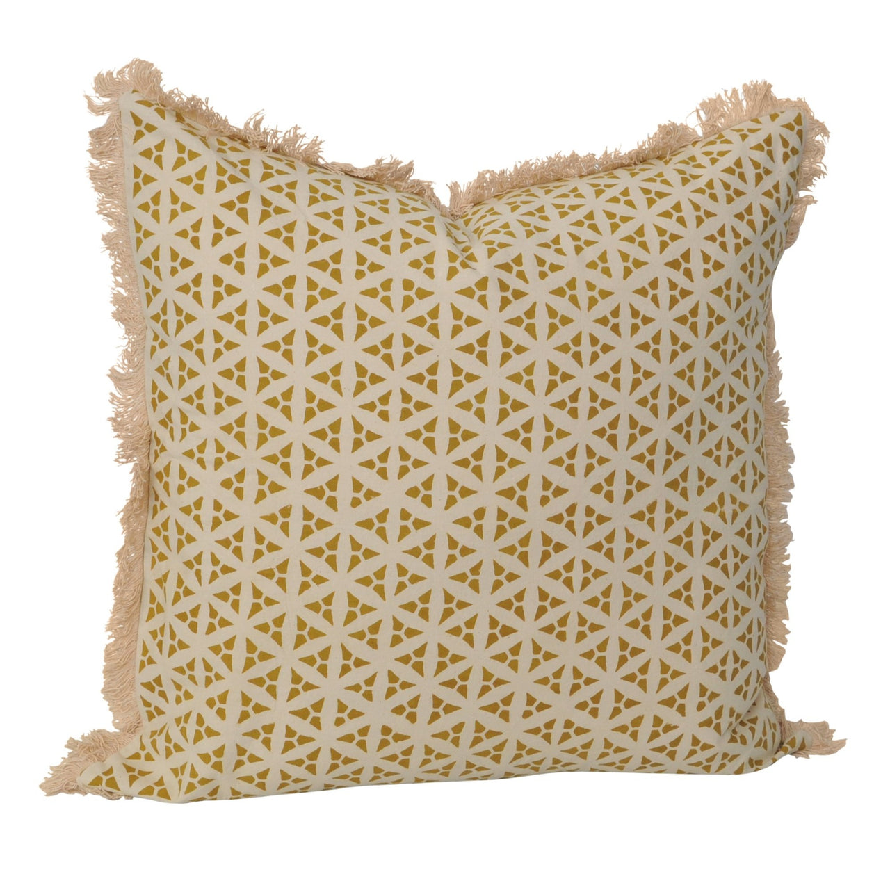 Amba Cushion- Mustard