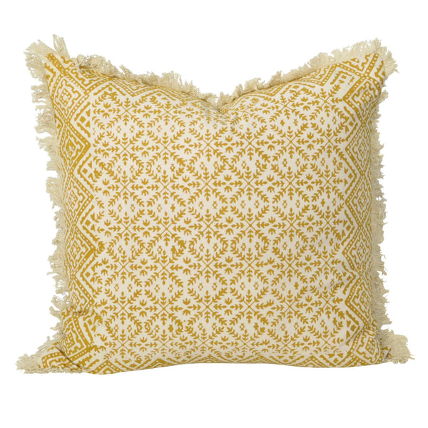 Idika Cushion- Mustard