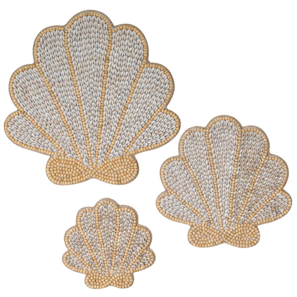 Shona Clam Shell Wall Hanging