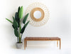 Leather Strap Bench