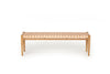 Leather Strap Bench