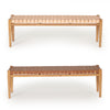 Leather Strap Bench