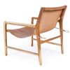 Leather Sling Chair- Tan