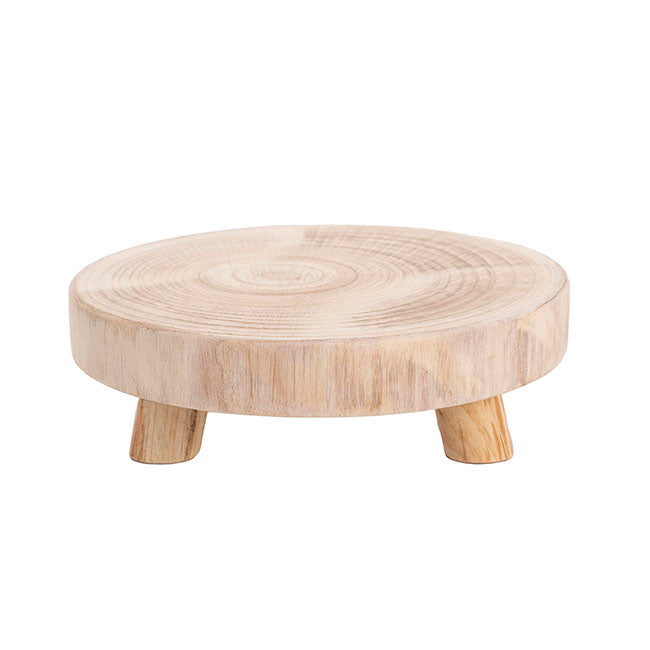 Cooper Wooden Footed Tray