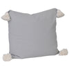 Soho Tassel Cushion- Dove Grey