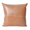 Leather Luxe Cushion- Tan