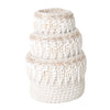 Oahu Crochet Shell Pot
