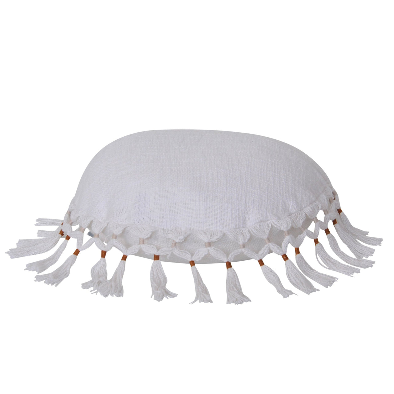 Roundie Cushion- White