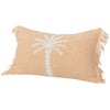 Palm Lumbar Cushion- Peach