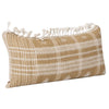 Indian Wool Lumbar Cushion- Spice