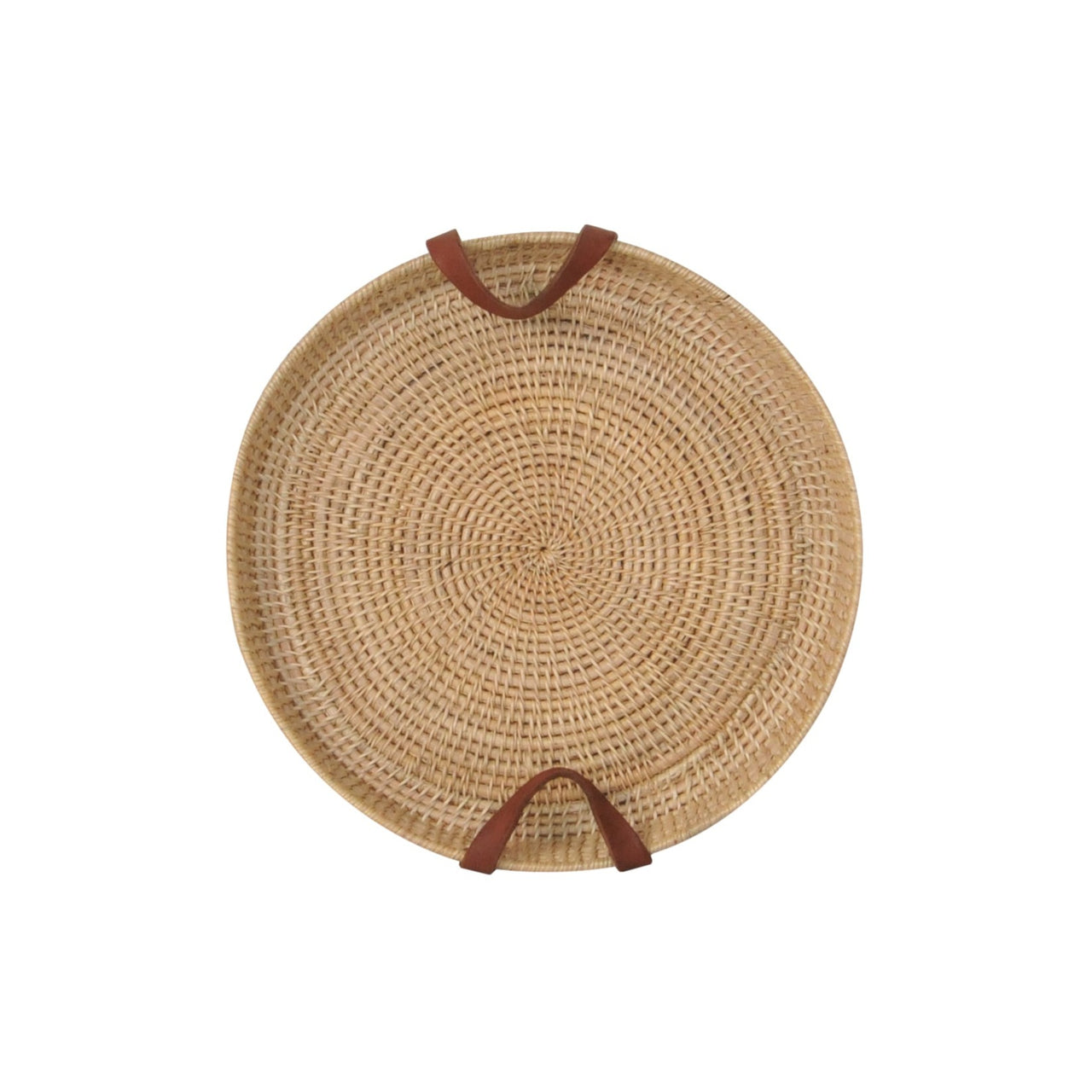 Kyla Woven Round Tray