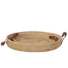 Kyla Woven Round Tray