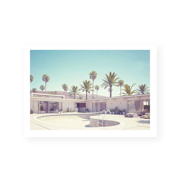 Palm Springs Home Print