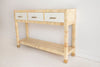 Plantation Three Drawer Console