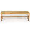 Zali Backless Bench- Sand