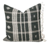 Indian Wool Cushion- Black