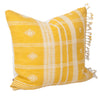 Indian Wool Cushion- Sunshine