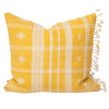 Indian Wool Cushion- Sunshine