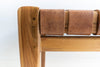 Leather Strap Bench
