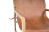 Leather Sling Chair- Tan