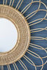 Sunflower Rattan Mirror